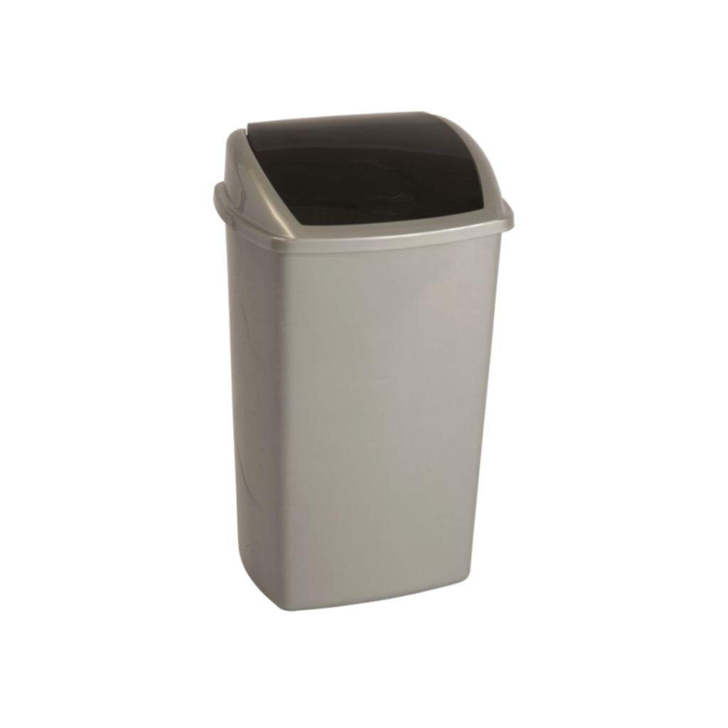 poubelle-à-couvercle-basculant-grise-et-noire-en-plastique-50-litres